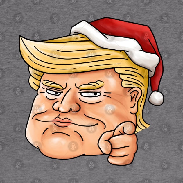 Trump Santa Hat by Takeda_Art